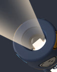 Lampe veilleuse Smiley Glowy Smiley Bleu pour enfant MOB, lumière douce pour l'endormissement