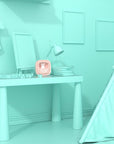 Billy Clock and light - Pink