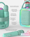 Enceinte Singy Party bleue MOB, battles de chant entre amis avec les micros