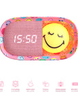 Réveil veilleuse rose pour enfant Dreamy Clock Smiley World MOB, vue 3