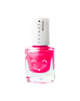 Waterbased Nail Polish Kids - Neon Pink - Bubble Gum Scent