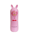 Baume à lèvres enfant rose Inuwet Snow Girl, parfum barbe à papa, surfeuse de la collection Ski Club