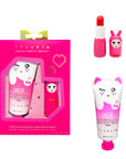 Coffret Wiz Inuwet mains et lèvres, soins enrichis en beurre de karité au parfum cerise