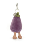 Vivacious Aubergine Bag Charm