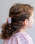 Floral Acetate Claw Clips