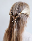 Assorted Leopard Mini Claw Clips