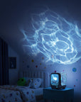 Lampe d'ambiance océan Abyss Wavy Light MOB avec enceinte Bluetooth, vue 2