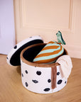 Pouf rond avec rangement FIFI