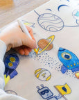 Dans l'espace – Set De Table À Colorier