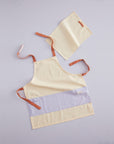 Ensemble tablier jaune clair KID'S HUB