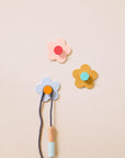 patère hook fleur mix 3pcs