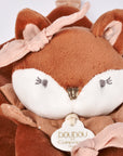 Doudou attache-sucette renard Mina – idéal en cadeau de naissance