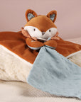Doudou attache-sucette renard Timo – idéal en cadeau de naissance