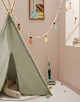 Tente tipi vert clair