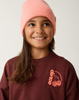 Sweatshirt Cherie bitter chocolate