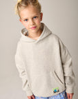 Hoodie Salty Off White Melange