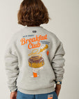 Sweatshirt Durham light grey melange