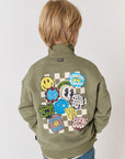 Sweatshirt Milton central green