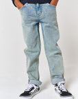 Jax Straight Denim Light Stonewash