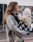 Toddler Carry Winter Houndstooth Carrier