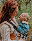 Toddler Carry Winter Houndstooth Carrier