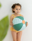 Ballon de plage 30cm - Vert jardin