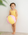Ballon de plage 30cm - Rose banane