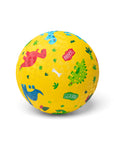 Dinos Yellow Ball - Balle Dinosaures Jaune 18cm