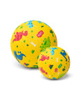 Dinos Yellow Ball - Balle Dinosaures Jaune 18cm
