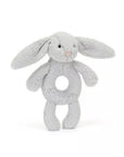 Bashful Silver Bunny Ring Rattle
