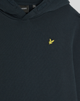 Brush Back Pullover Hoodie Dark Navy