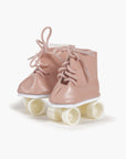 Gordis - Paire de patins à roulettes en simili cuir rose