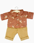Gordis - Ensemble chemise Western Grands espaces et jean boyfriend en milleraie camel