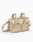 Sac à langer Deluxe en simili cuir mordoré pour poussette EGG