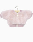 Gordis - Blouson Louison en fausse fourrure Rabbit rose