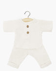 Gordis – Ensemble Andrea en gaze de coton écru