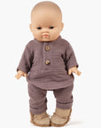 Gordis – Ensemble Andrea en gaze de coton raisin