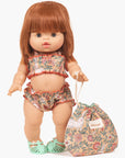 Gordis - Maillot de bain rétro 2 pièces Lapin bohème avec pochon