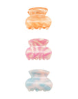 Mixed Acetate Claw Clips