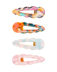Scalloped Acetate Clips