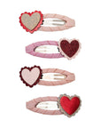Scalloped Heart Clic Clacs