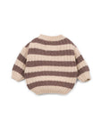 Sweat en tricot Drawing pour bébé, marque Play Up, vue de dos
