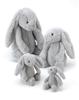 Bashful Silver Bunny Medium