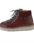 Eddie Ankle-High Hiking Cherry Leather