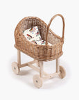 Landau en bois & osier Elliot « Little birds »