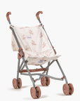 Poussette et son pochon en toile de jouy Marie