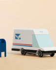 Futuristic Mail Van