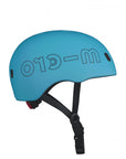 Casque Bleu Océan - Lumière LED intégrée