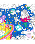 Poster A Colorier - Cosmos - 100 X 70