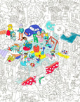 Poster A Colorier - Kids Life 100 X 70